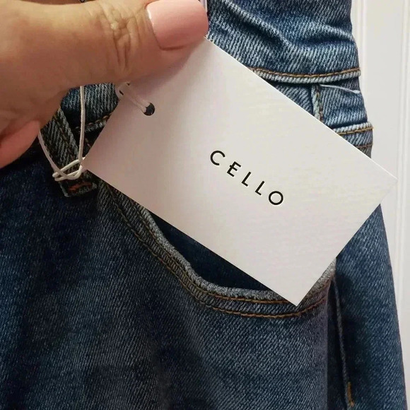 Cello Slim Boyfriend Distressed Jeans - Picture 3 of 6